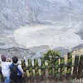 Erupsi Tangkuban Perahu, Abu Vulkanik Terlontar Hingga 200 M