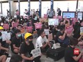 VIDEO: Aksi Protes di Hong Kong Meluas ke Area Bandara