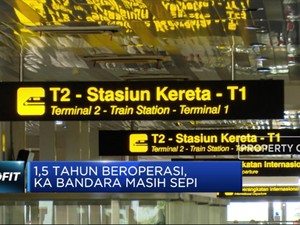 Sepi Penumpang, KA Bandara Obral Tiket Hingga 50%