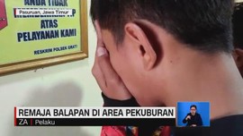 VIDEO: Remaja Balapan di Atas Makam Minta Maaf