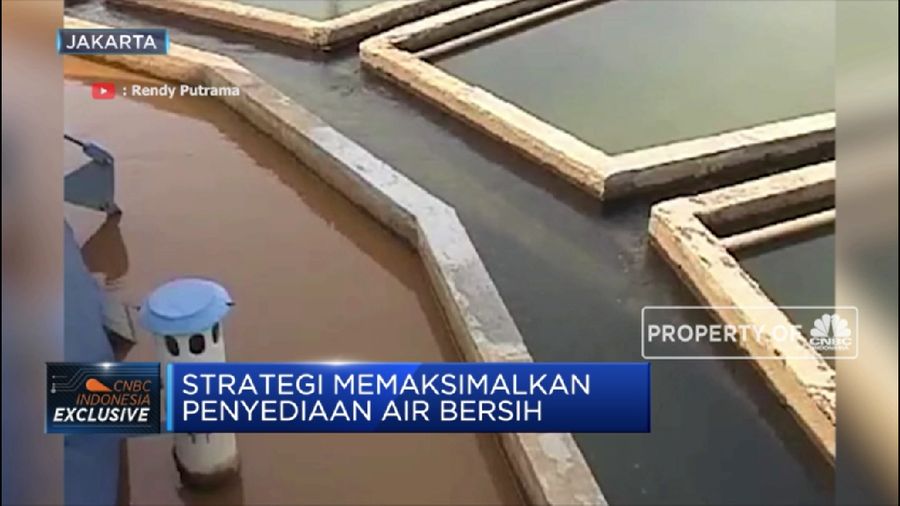 Strategi PAM Jaya Dorong  Kapasitas Air Bersih (CNBC Indonesia TV)