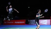Ganda putra Indonesia, Mohammad Ahsan/Hendra Setiawan juga lolos ke final Japan Open usai menyingkirkan ganda Jepang, Takeshi Kamura/Keigo Sonoda lewat permainan dua gim 22-20, 21-10. (Dok. PBSI)