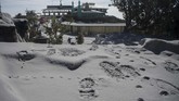 Aktivitas vulkanik Gunung Tangkuban Parahu disebut masih belum stabil. Pusat Vulkanologi dan Mitigasi Bencana Geologi (PVMBG) menyebut masih adanya potensi erupsi akibat tremor yang terus terekam. (ANTARA FOTO/Novrian Arbi)
