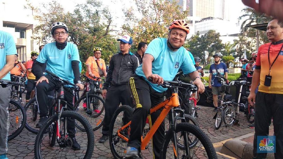 Bank Indonesia Gowes Transformasi Nusantara 2019 dengan tema 