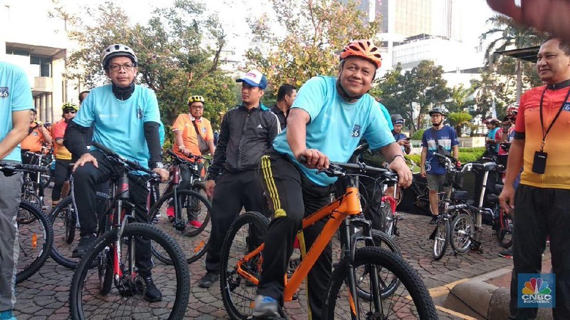 Bank Indonesia Gowes Transformasi Nusantara 2019 dengan tema 