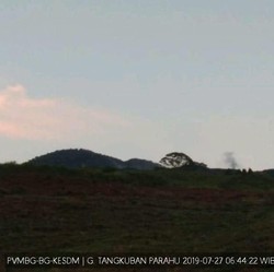Sempat Erupsi, Begini Situasi Terakhir Tangkuban Parahu