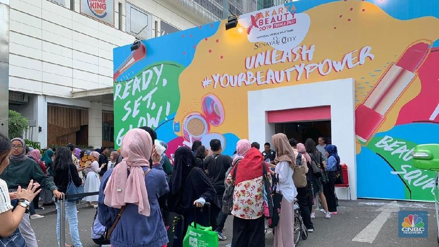 Jakarta X Beauty (CNBC Indonesia/Fitriyah Said)