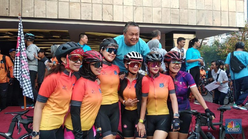 Bank Indonesia Gowes Transformasi Nusantara 2019 dengan tema 