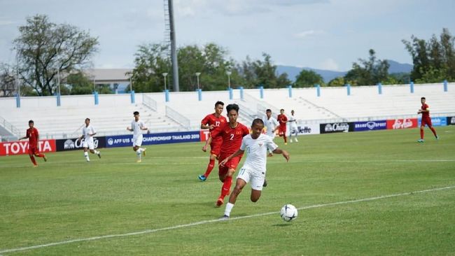 Timnas Indonesia U-15 Imbang Lawan Vietnam di Babak Pertama