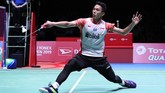 Jonatan Christie menjadi wakil pertama Indonesia yang tampil di final Japan Open 2019 melawan jagoan tuan rumah Kento Momota. (dok.PBSI)