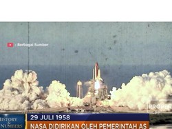 29 Juli 1958 NASA Didirikan Oleh Pemerintah AS