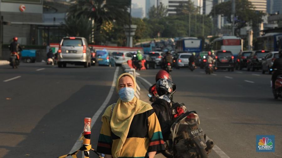 Jakarta menduduki posisi runner up kategori kota dengan tingkat polusi tinggi di dunia.