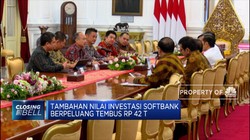 Tambahan Investasi Softbank Tembus Rp 42 T