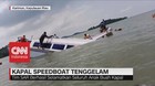 VIDEO: Speedboat Tenggiri 4 Tenggelam di Selat Beliah