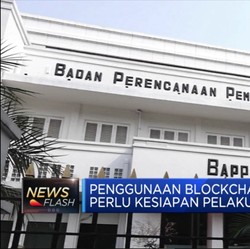 Bappenas Dukung Penggunaan Blockchain