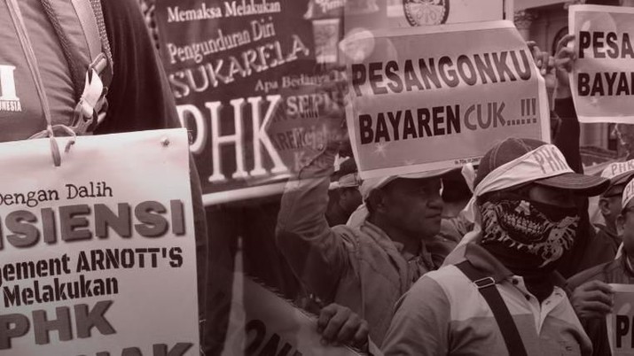 Baru Sebulan Corona, Pengusaha RI Sudah PHK Pekerja, Wajar? Corona cepat berdampak pada sektor tenaga kerja seperti PHK.