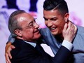 FOTO: Senyum Ronaldo Bersama Bos Real Madrid