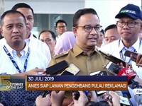 Anies Siap Lawan Pengembang Pulau Reklamasi