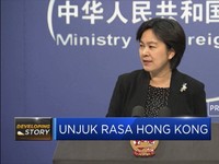 China Tuding Ada Provokator Sulut Hong Kong Rusuh