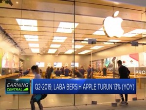 Laba Bersih Apple Q3 2019 Turun 13%