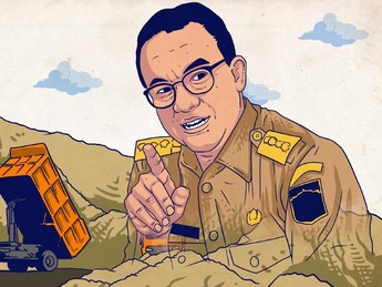 Soal Sampah Jakarta, Risma, dan Anies Yang Terpancing