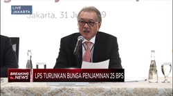 LPS Turunkan Suku Bunga Penjaminan 25 bps