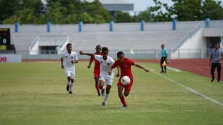 Timnas Indonesia U-15 Ungguli Filipina 3-0 di Babak Pertama