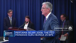 Akhirnya! The Fed Pangkas Suku Bunga 25 Bps