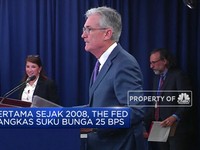 Akhirnya! The Fed Pangkas Suku Bunga 25 Bps
