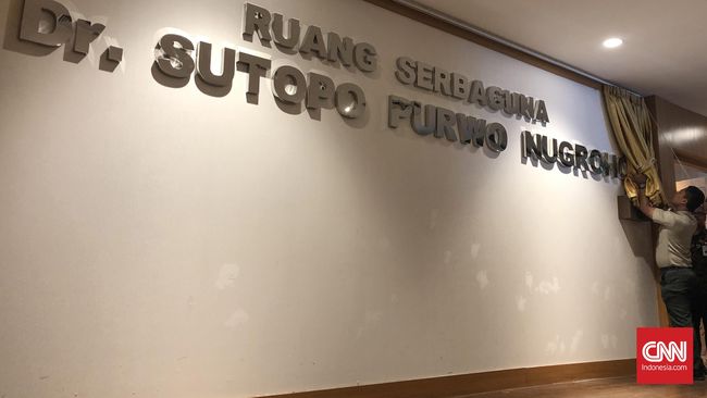 BNPB Resmikan Auditorium Sutopo Purwo Nugroho