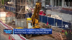 Bangga! RI Peringkat 4 Negara Paling Menarik Investasi