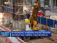 Bangga! RI Peringkat 4 Negara Paling Menarik Investasi