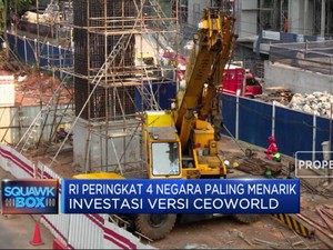 Bangga! RI Peringkat 4 Negara Paling Menarik Investasi