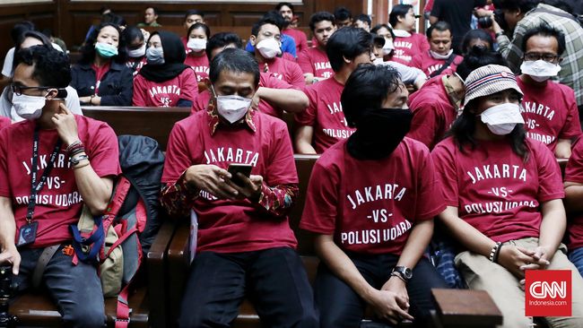 Sidang Gugatan Polusi Udara Ditunda Tiga Pekan