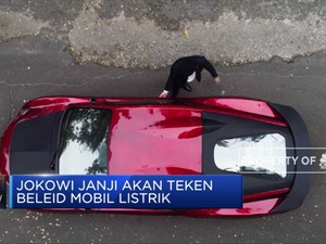 Ternyata, Perpres Mobil Listrik Belum Sampai Di Meja Jokowi