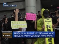 Puluhan Demonstran Hong Kong Diadili