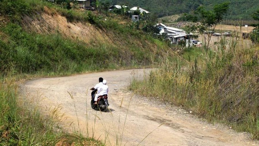Jalur Puncak II . (Detik Finance/Hasan Al Habsy)