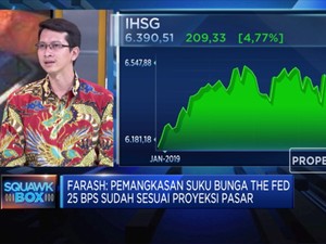 Sesuai Ekspektasi, The Fed Pangkas Suku Bunga 25bps