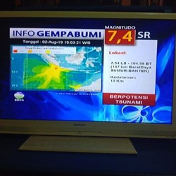 Catat! Ini Wilayah Waspada Tsunami Pasca Gempa Magnitudo 7,4