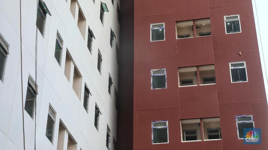 show unit rumah DP Rp 0 di Klapa Village, Jakarta Timur, Jumat (2/8/2019). (CNBC Indonesia/Andrean Kristianto)