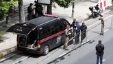Kepolisian Thailand tengah menyelidiki laporan tersebut. Namun, hingga kini belum jelas di mana lokasi ledakan tersebut terjadi. (REUTERS/Soe Zeya Tun)
