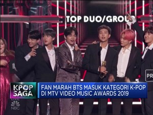 BTS Masuk Kategori Khusus Kpop, Fan: MTV Awards Rasis!