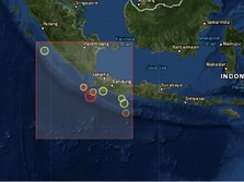 Gempa Banten Berkekuatan M 7,4 Terasa Sampai Bali