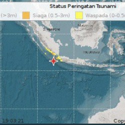 Siaga! 3 Wilayah Siaga Tsunami Usai Gempa Magnitudo 7,4