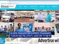Rugi Express Turun, Tapi Masih Lampaui Pendapatan