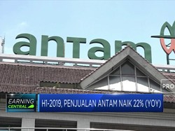 Emas Masih Topang 67% Pendapatan Antam
