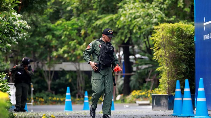 Sejumlah ledakan bom rakitan terjadi di Bangkok, Thailand, pada Jumat (2/8/2019) waktu setempat.