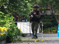 Penampakan Bangkok Usai Ledakan Bom Rakitan