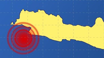 Bukan M 7 4 Bmkg Kekuatan Gempa Banten M 6 9