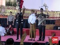 Peringati HUT RI, Jokowi 'Wayangan' di Istana